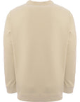 Russell Athletic Mens Beige Crew Neck Sweatshirt