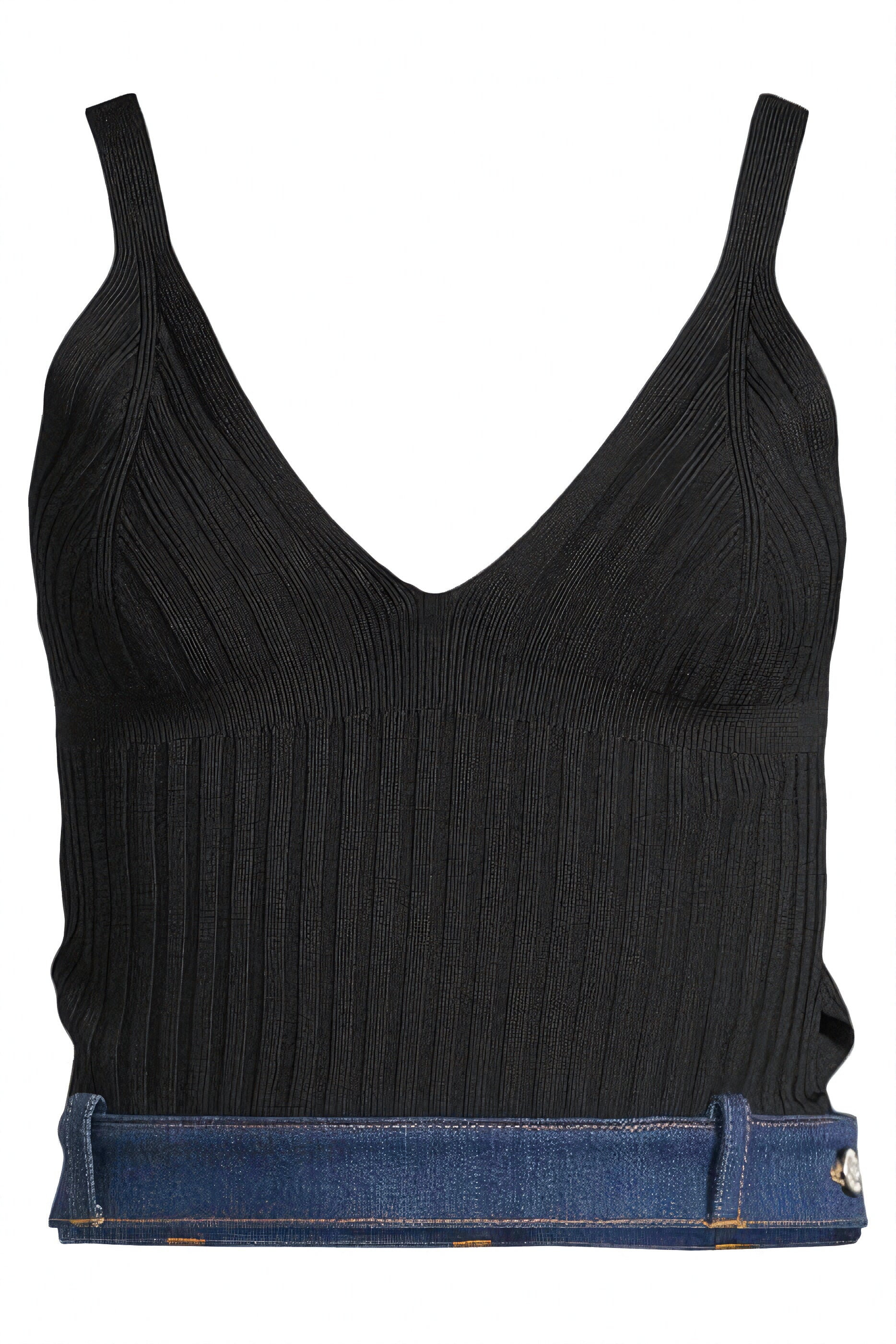 Moschino Viscose Top in Black