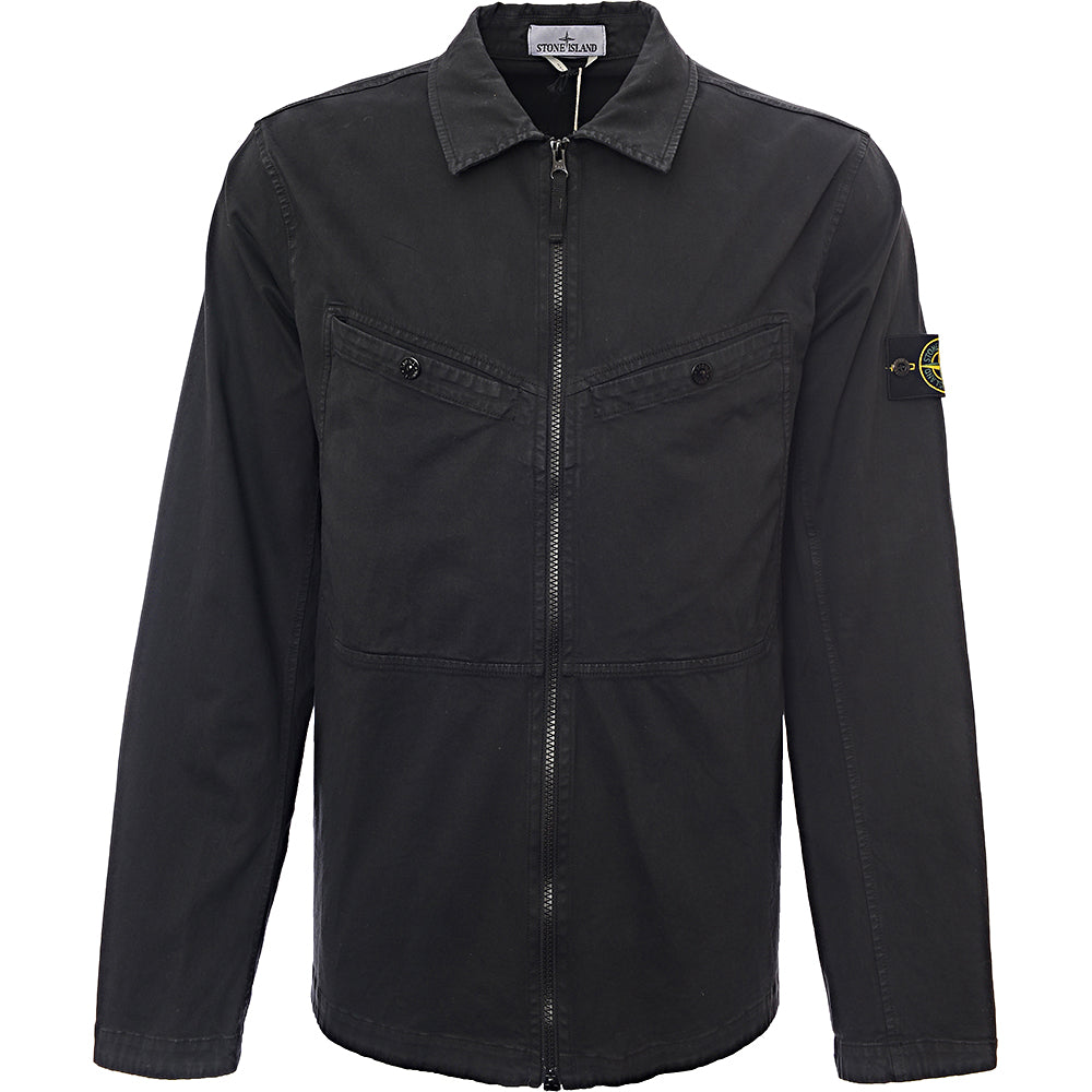 Stone Island Mens Overshirt In Black