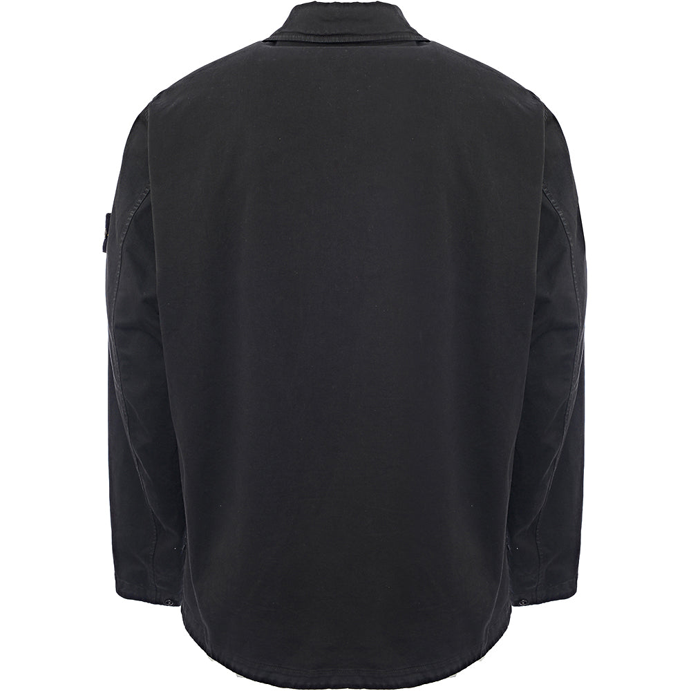 Stone Island Mens Overshirt In Black