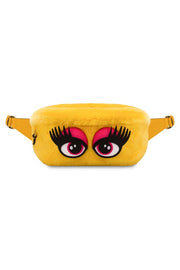 Bum Bag in Soft Eyes Fabric in Yellow