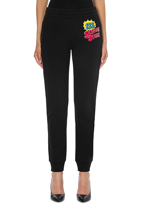 Moschino Sesame Street© Fleece Joggers in Black