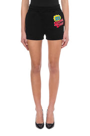 Moschino Sesame Street© Fleece Shorts in Black