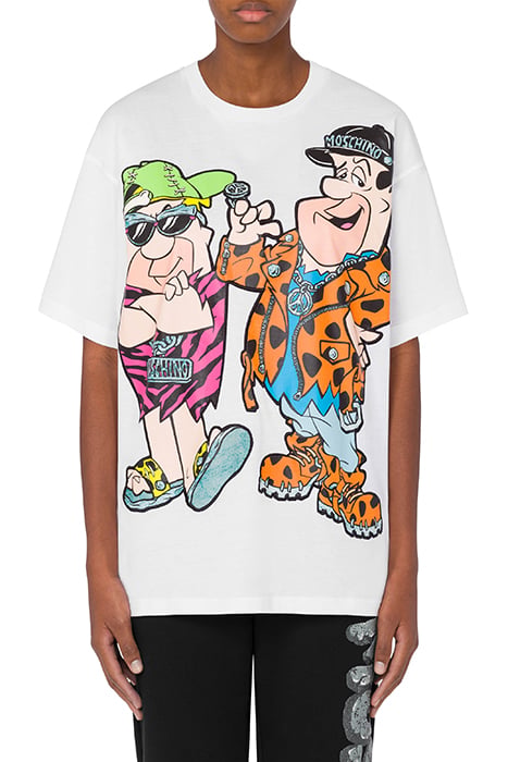 Moschino x The Flintstones™ T-Shirt in White