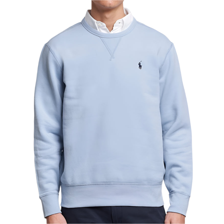 Mens Ralph Lauren Crew Sweatshirt In Estate Blue