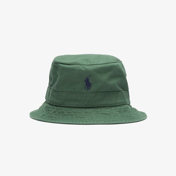 Ralph Lauren Men's Green Loft Bucket Hat