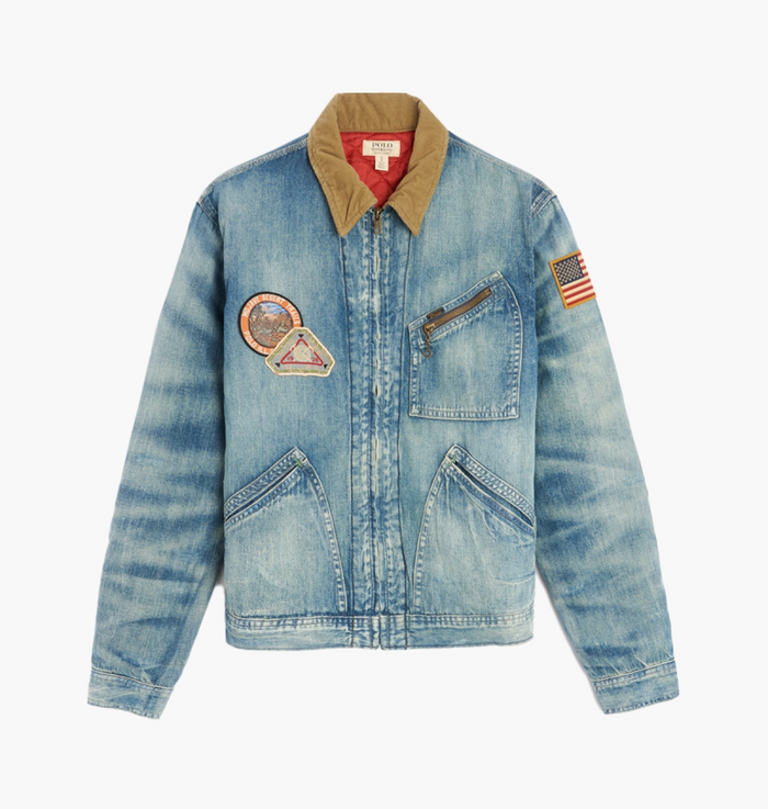 Ralph Lauren Men's Blue Denim Jacket