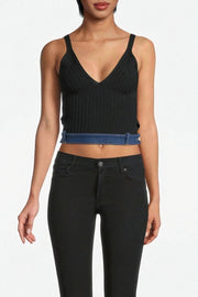 Moschino Viscose Top in Black
