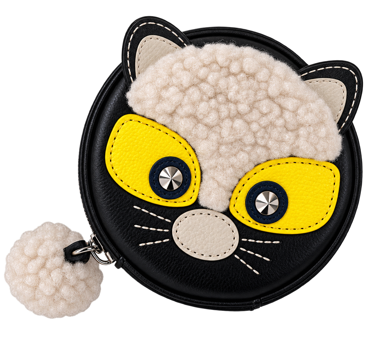 FURLA CAMOUJUNGLE SKUNK CASE CHARM