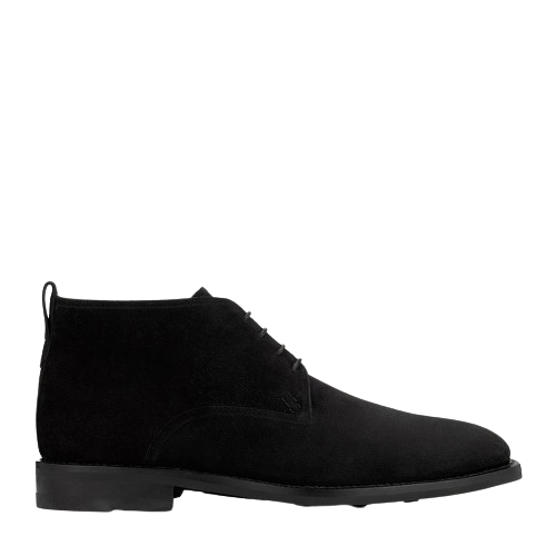 Bally Mens Lace Up Bootie in Black