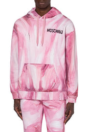 Painting Hoodie in Pink