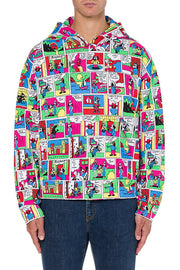 Moschino Comics Hoodie in Multicolour