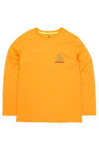 Mens Ostrya Lynx Long Sleeve Equi-T Safety Shirt In Orange