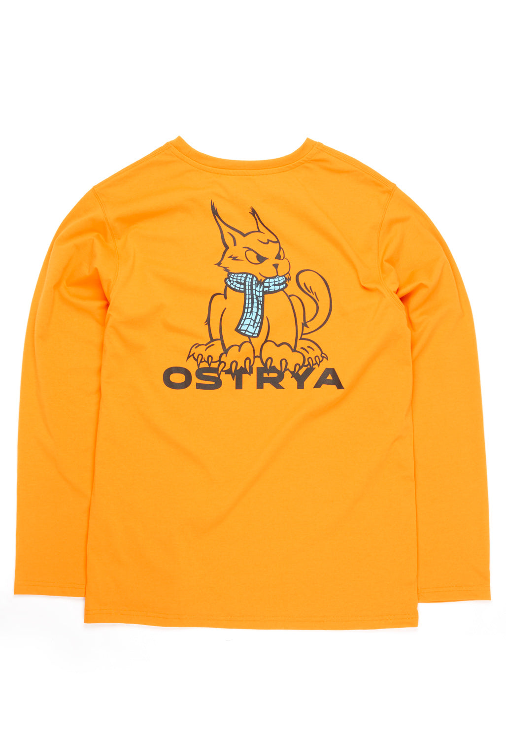 Mens Ostrya Lynx Long Sleeve Equi-T Safety Shirt In Orange