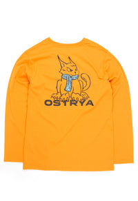 Mens Ostrya Lynx Long Sleeve Equi-T Safety Shirt In Orange