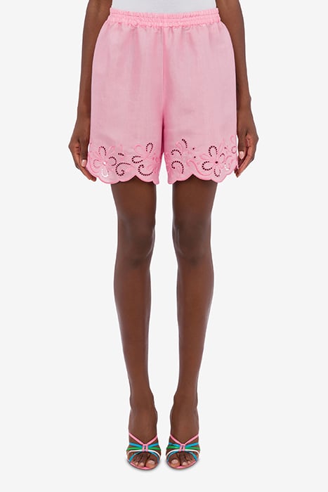 Ajour Shorts in Pink