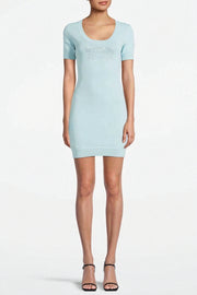 Moschino T-Shirt Dress in Blue