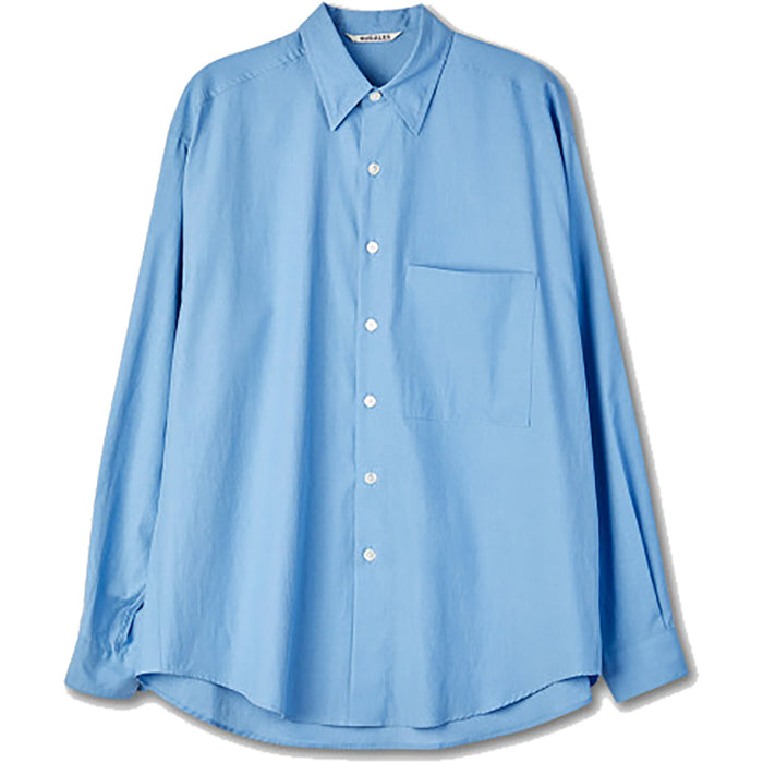 Auralee Mens Washedfinx Twill Shirt