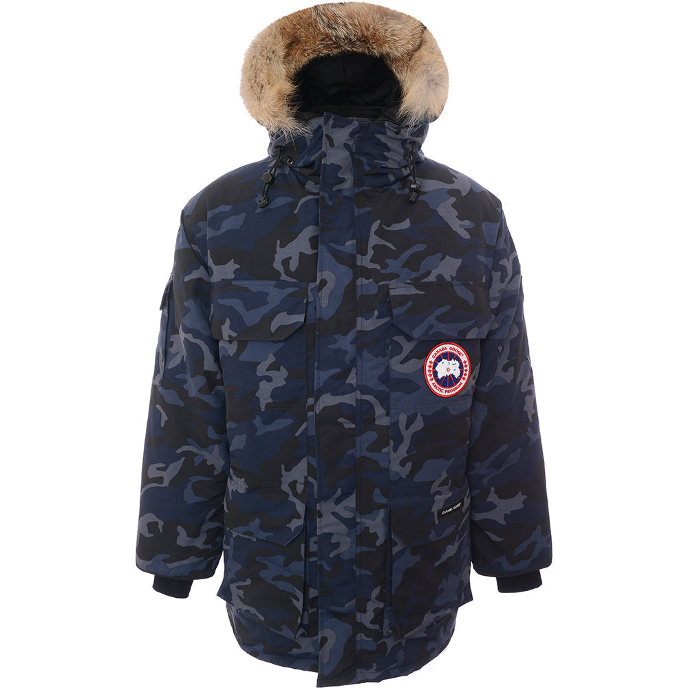 Mens Canada Goose Expedition Parka in Navy