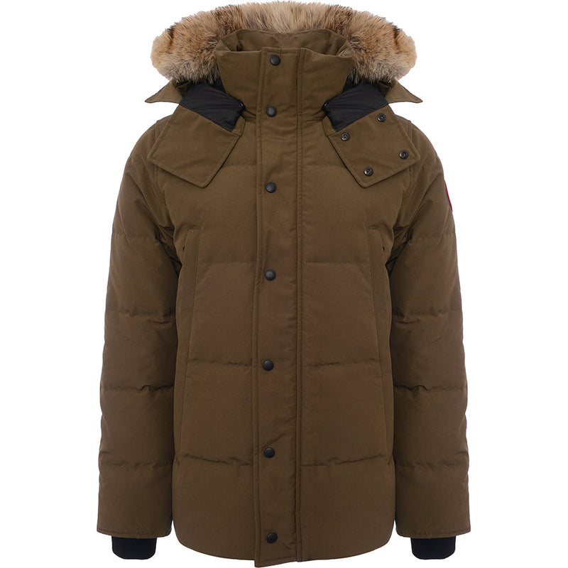 Mens Canada Goose Wyndham Parka in Green