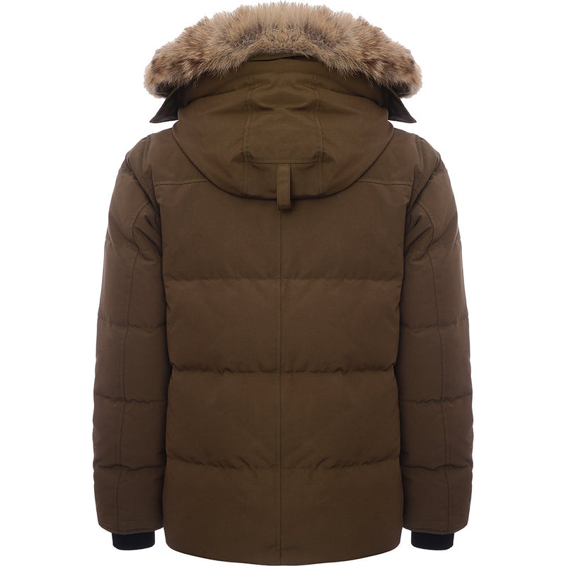 Mens Canada Goose Wyndham Parka in Green