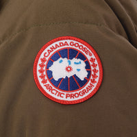 Mens Canada Goose Wyndham Parka in Green