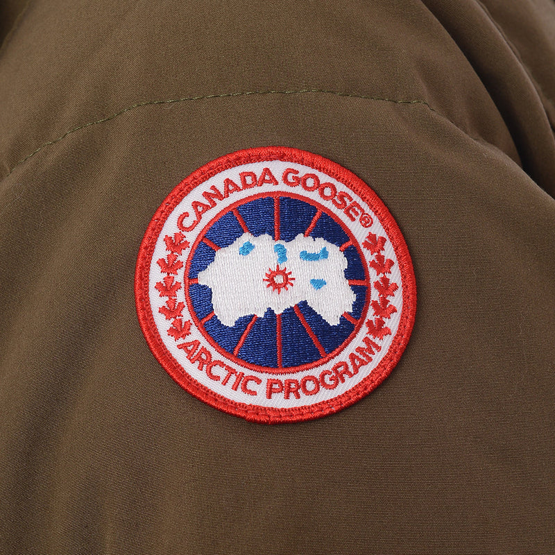 Mens Canada Goose Wyndham Parka in Green