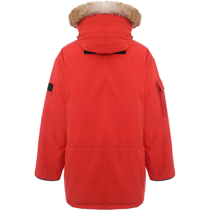 Mens Canada Goose Expedition Parka in Red