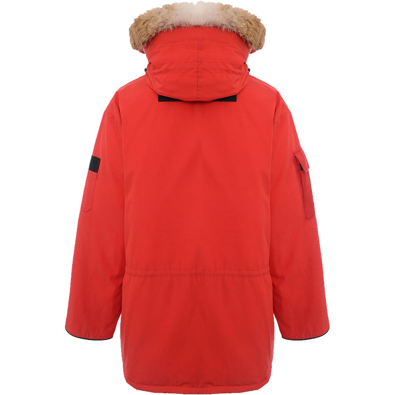 Mens Canada Goose Expedition Parka in Red