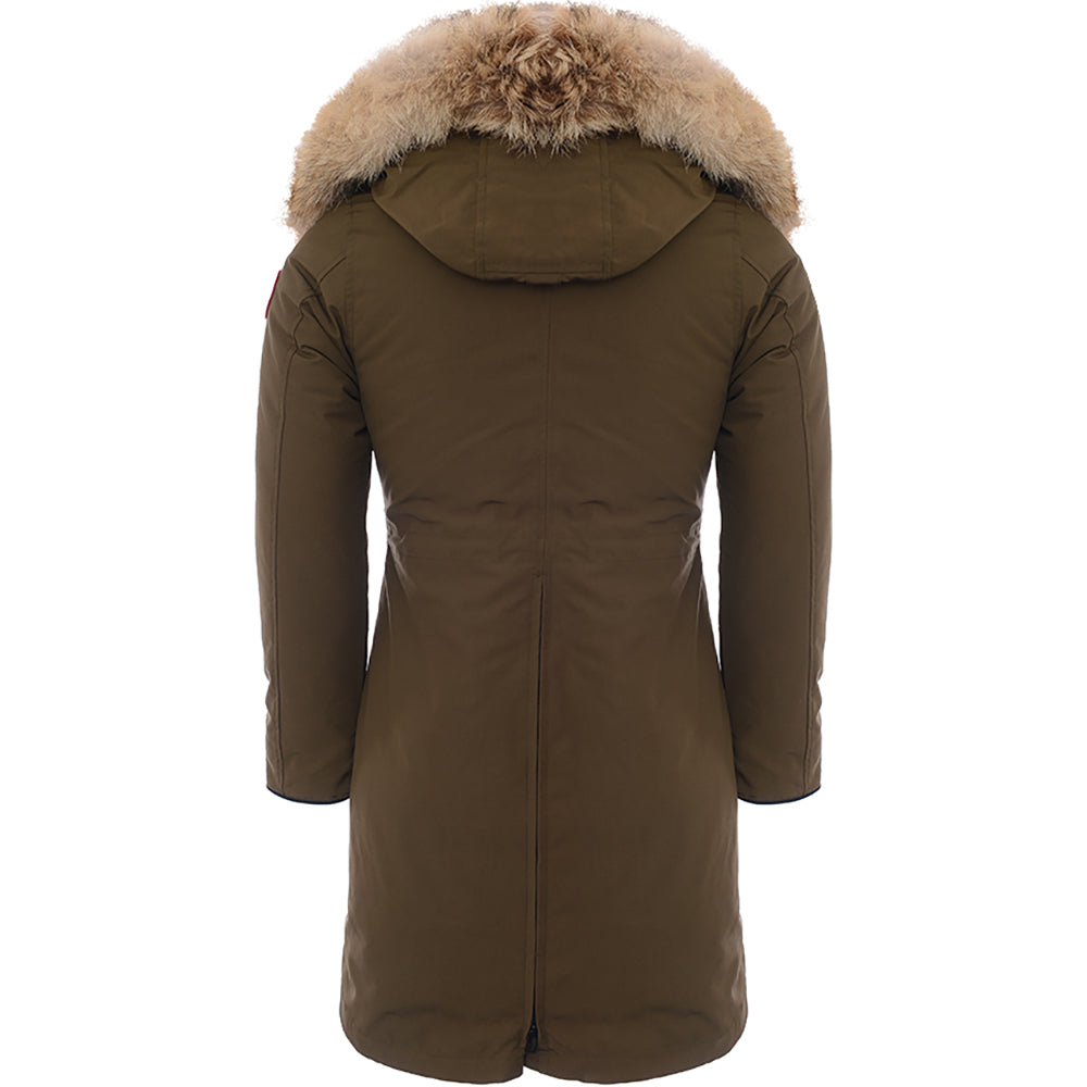 Womens Canada Goose Rossclair Parka in Green