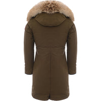 Womens Canada Goose Rossclair Parka in Green