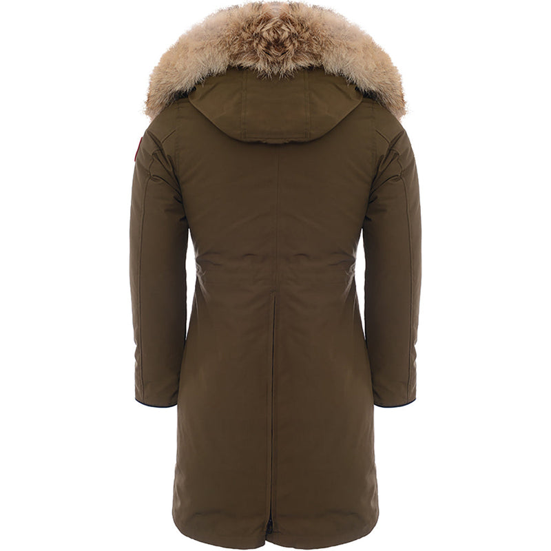 Womens Canada Goose Rossclair Parka in Green