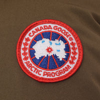 Womens Canada Goose Rossclair Parka in Green