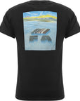 Mens FKN Awesome FA Airlines T-Shirt in Black