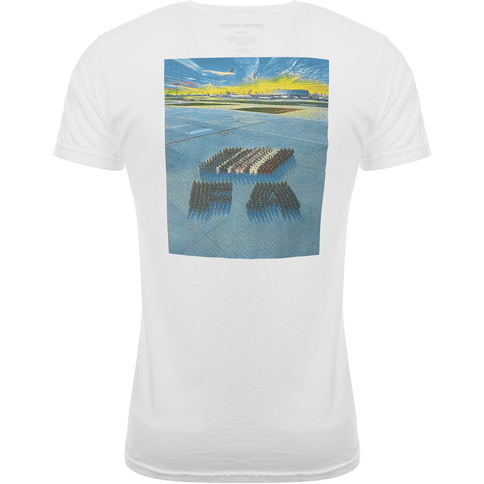 Mens FKN Awesome FA Airlines T-Shirt in White