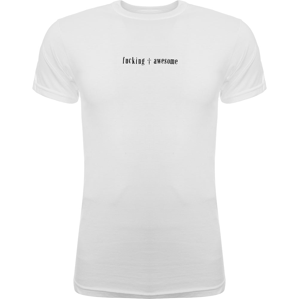 Mens FKN Awesome Eyes 2 T-Shirt in White