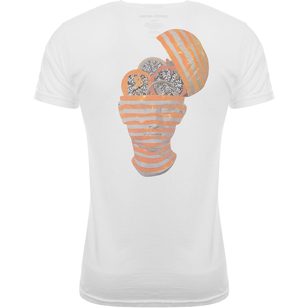 Mens FKN Awesome Brain Function T-Shirt in White