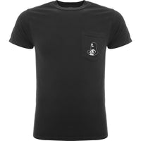 Mens FKN Awesome Protection Pocket T-Shirt in Black