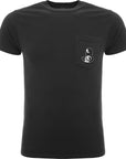 Mens FKN Awesome Protection Pocket T-Shirt in Black