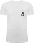 Mens FKN Awesome Protection Pocket T-Shirt in White