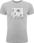 Mens FKN Awesome US You Them T-Shirt in Grey