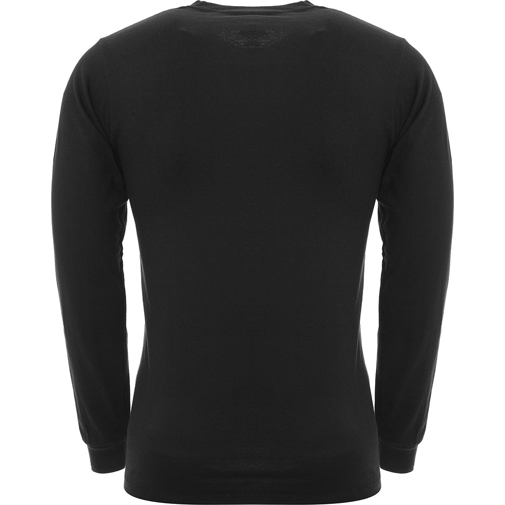 Mens FKN Awesome Long Sleeve FA 3D T-Shirt in Black