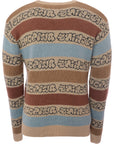 Mens FKN Awesome Inverted Wanto Crew Knit in Tan