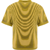 Mens FKN Awesome Acid Hairy Club Shirt in Moss