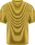 Mens FKN Awesome Acid Hairy Club Shirt in Moss