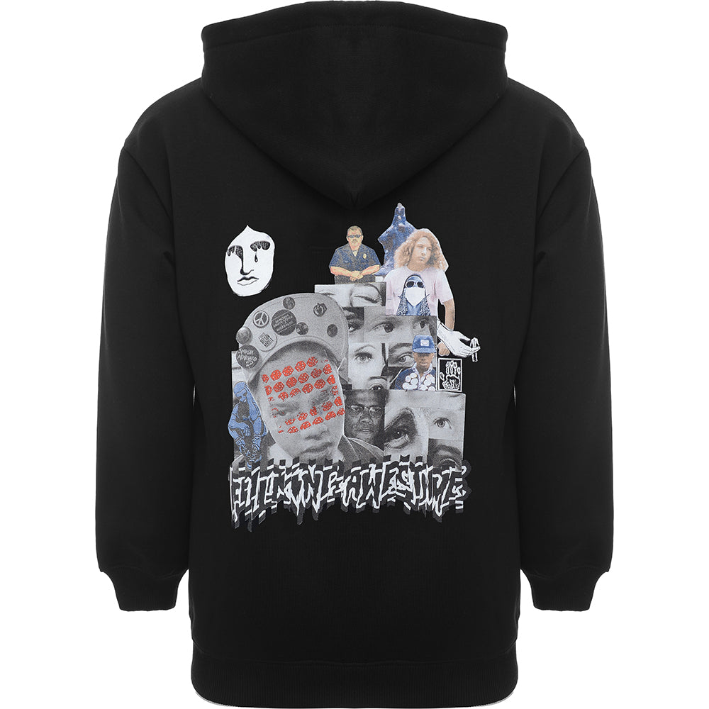 Mens FKN Awesome Society III Hoodie in Black