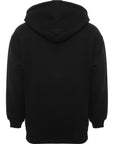 Mens FKN Awesome Dill Cut Up Logo Hoodie in Black