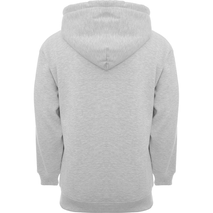 Mens FKN Awesome Dill Cut Up Logo Hoodie in Grey