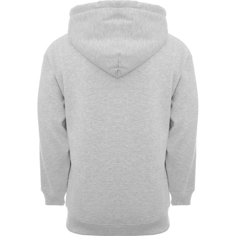 Mens FKN Awesome Dill Cut Up Logo Hoodie in Grey