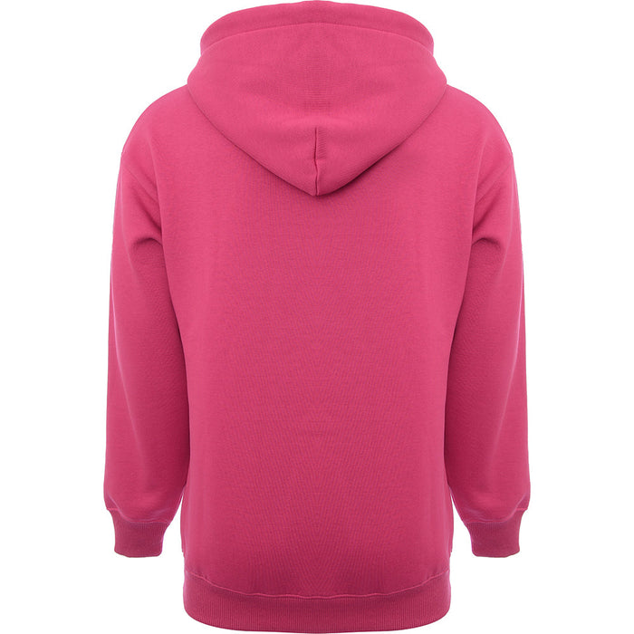 Mens FKN Awesome Dill Cut Up Logo Hoodie in Magenta